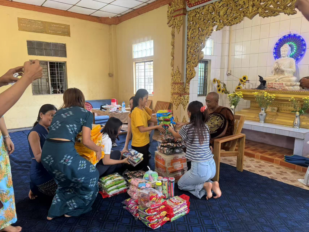 SANYUAN Group’s Myanmar factories donated 45 million kyats to the disaster areas插图